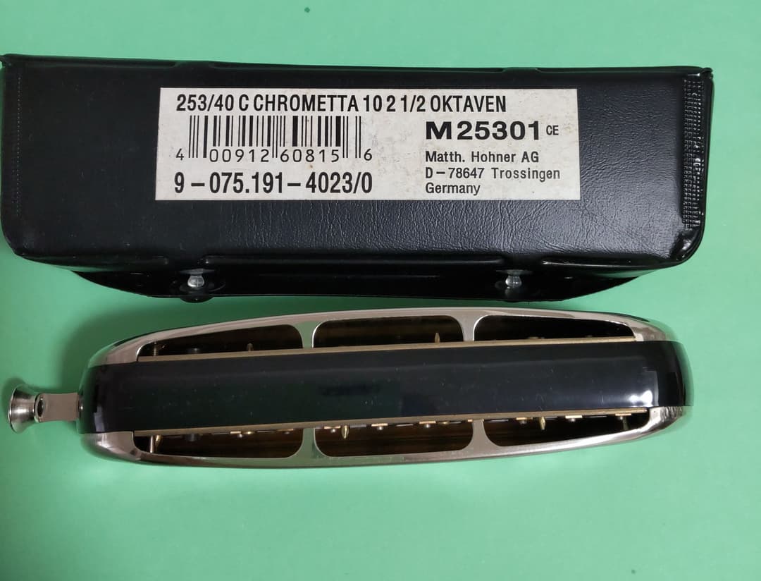 HOHNER Chrometta10 ハーモニカ