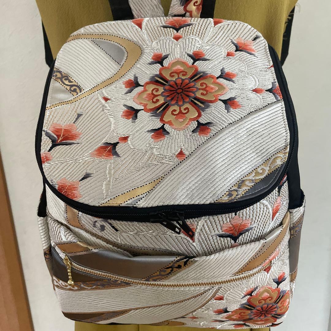 帯リメイクリュック 6-85