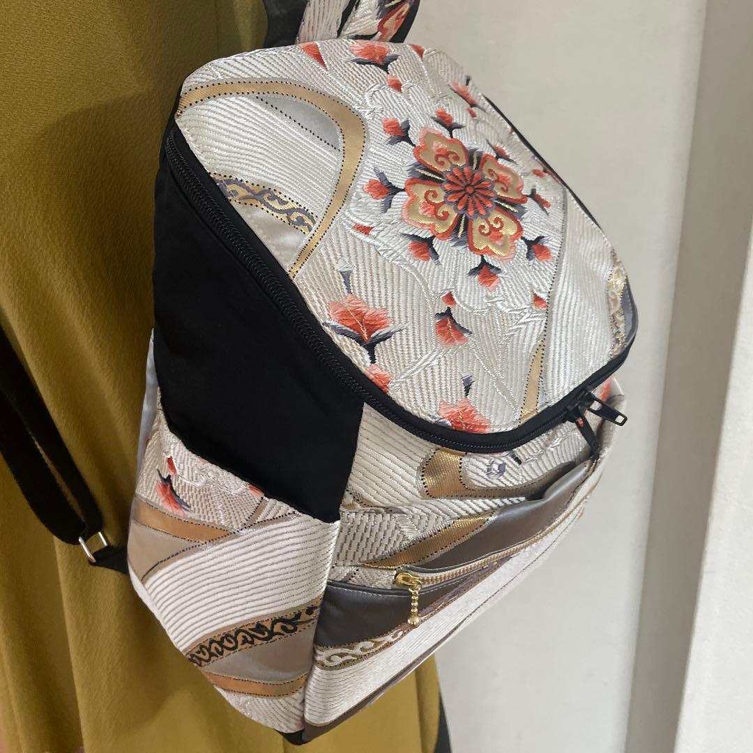 帯リメイクリュック 6-85