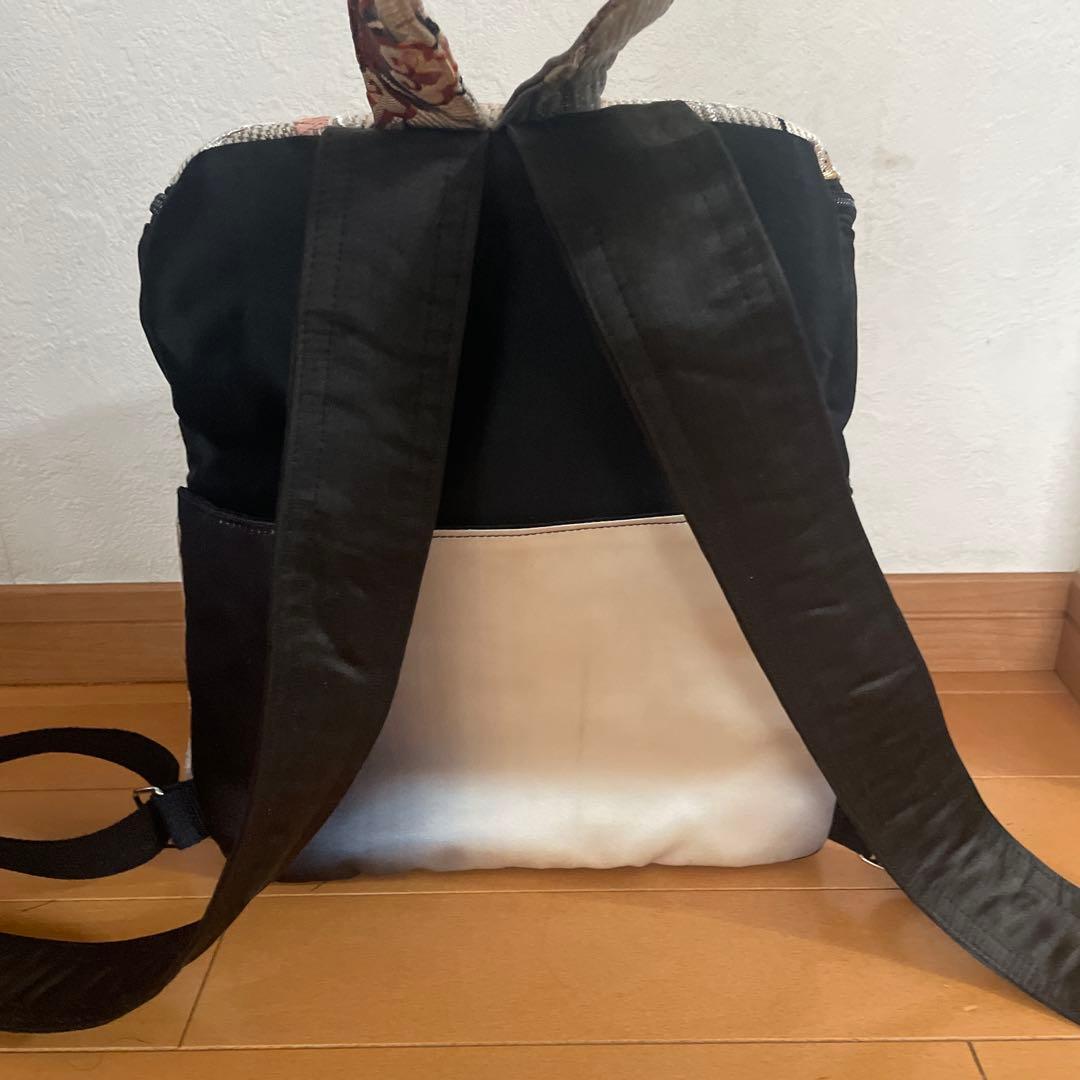 帯リメイクリュック 6-85