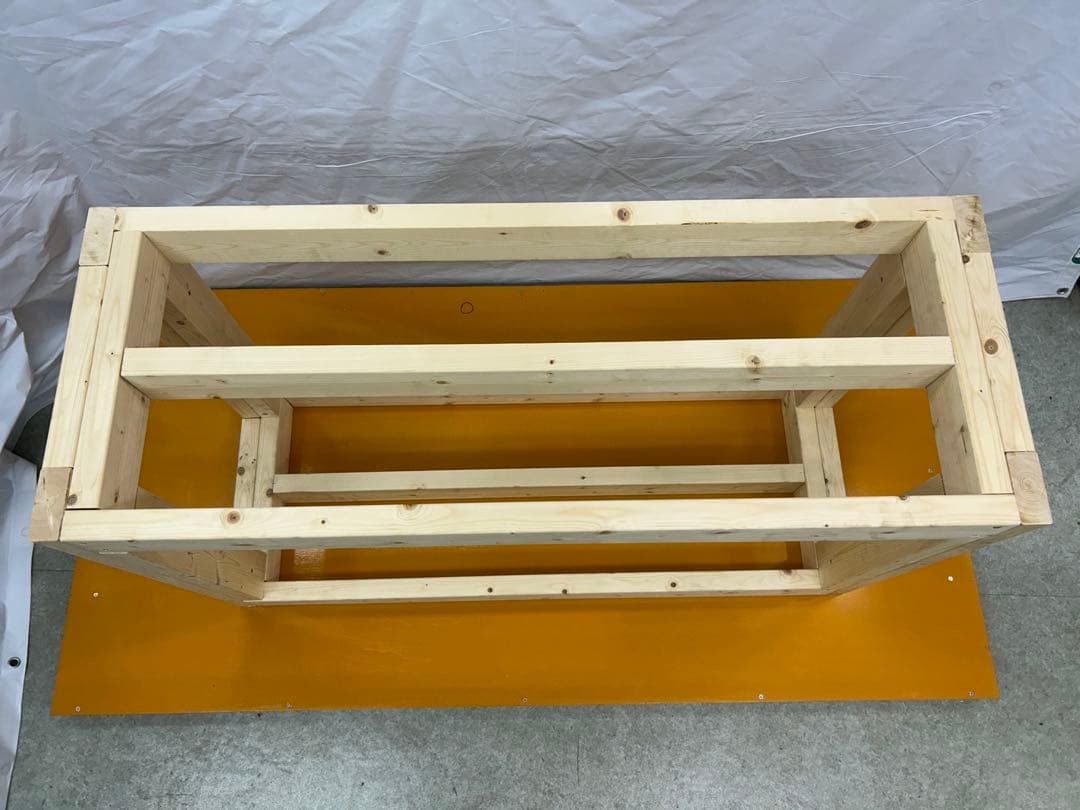 120cm水槽用 水槽台　幅120 奥行き450 高さ700 総耐荷重1t超