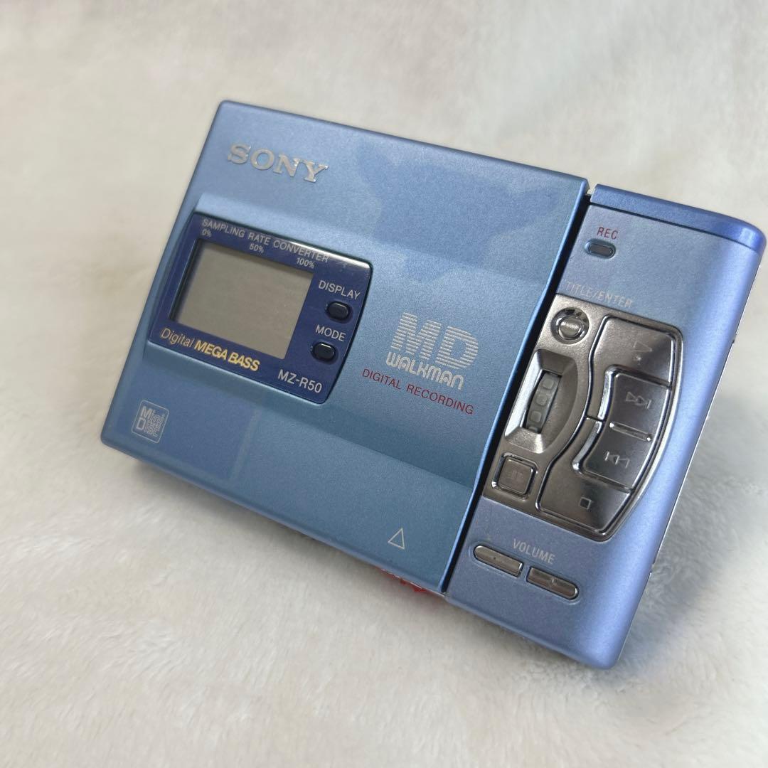 SONY ソニー　MZ-R50 ポータブルMDプレーヤー　ジャンク