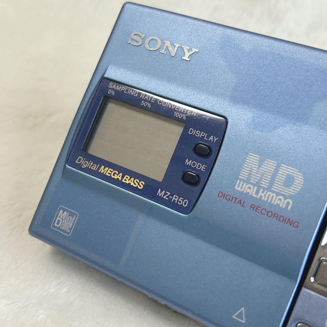 SONY ソニー　MZ-R50 ポータブルMDプレーヤー　ジャンク