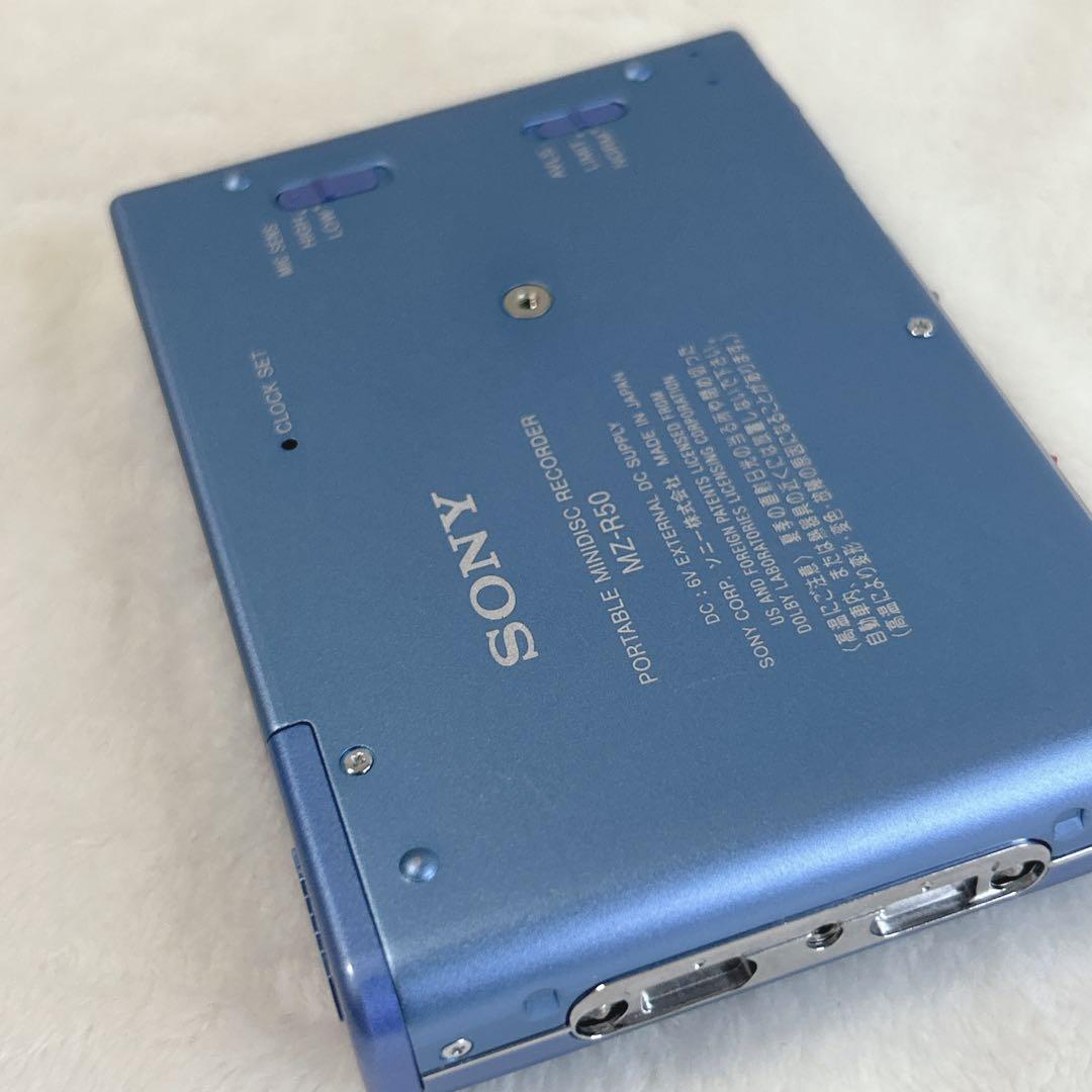SONY ソニー　MZ-R50 ポータブルMDプレーヤー　ジャンク