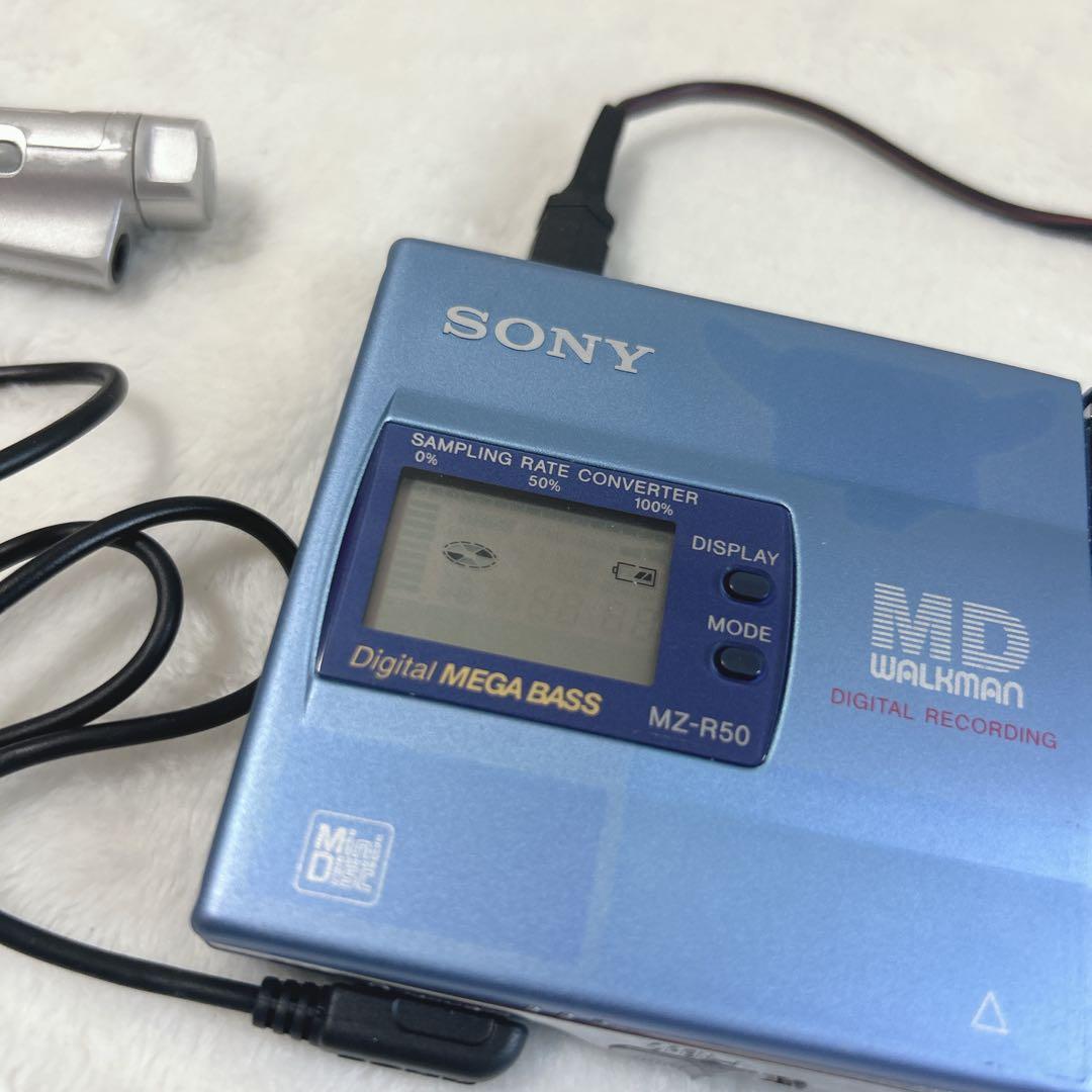 SONY ソニー　MZ-R50 ポータブルMDプレーヤー　ジャンク