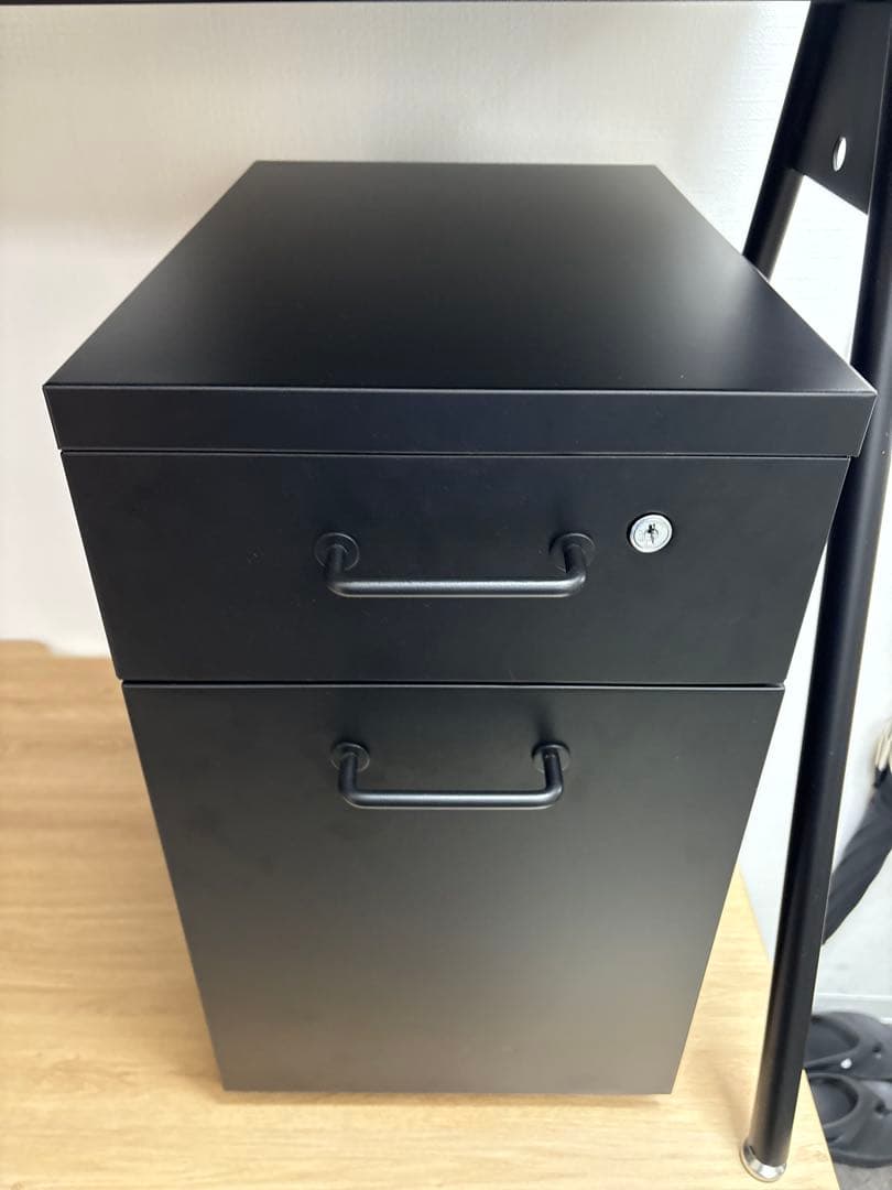 【引取】ジャーナルスタンダードファニチャー　コンパスレッグデスク②キャビネット付