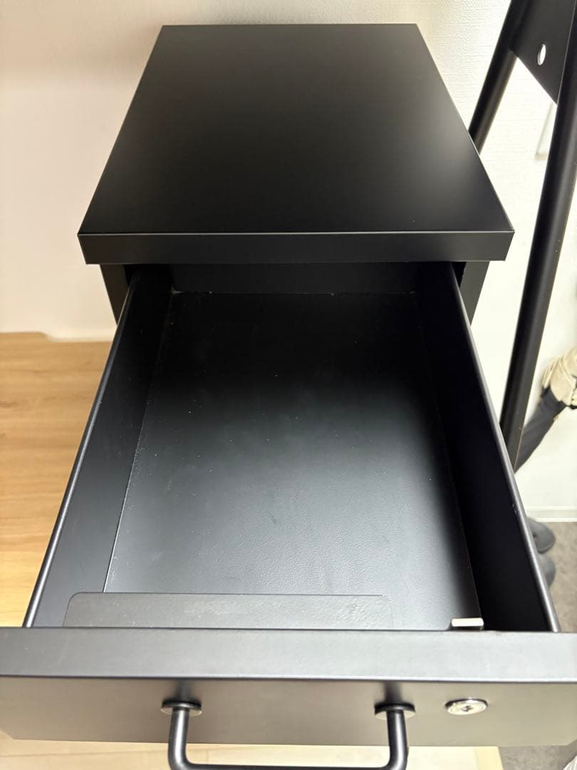 【引取】ジャーナルスタンダードファニチャー　コンパスレッグデスク②キャビネット付