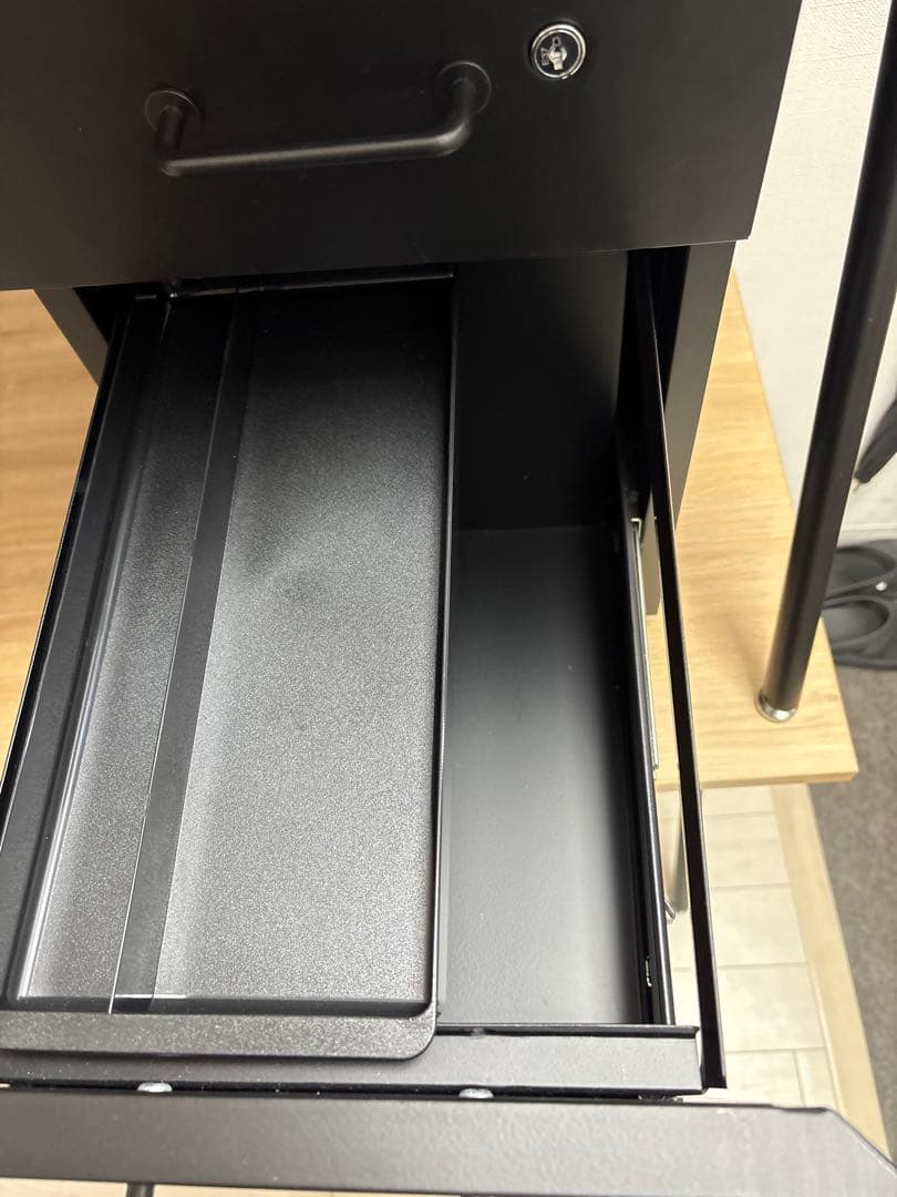 【引取】ジャーナルスタンダードファニチャー　コンパスレッグデスク②キャビネット付