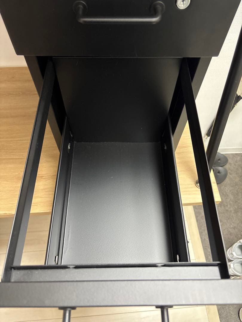 【引取】ジャーナルスタンダードファニチャー　コンパスレッグデスク②キャビネット付