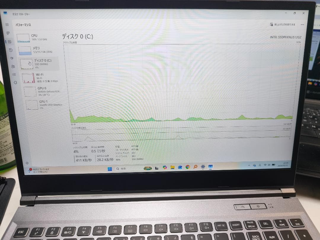 Windowsノート本体 GALLERIA XL7C-R45 13th Gen i7-13700H