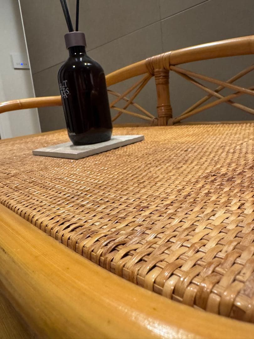 昭和レトロ ラタンチェスト 籐家具 4段 直接配送無料東京千葉埼玉茨城 自然素材