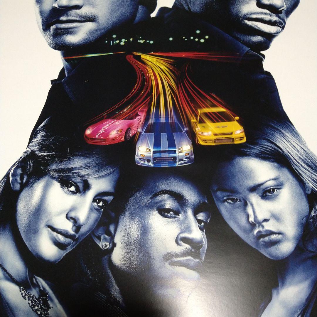 激レアプレミアワイルド・スピード×2 ザ・シネマ新録版ポスター