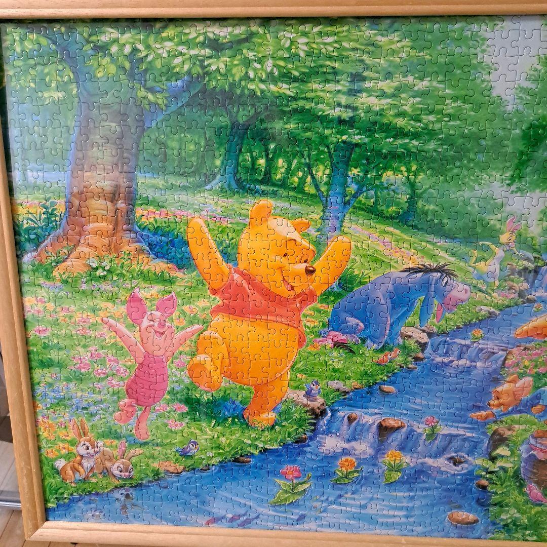 Disney プーさん ジグソーパズル「葉っぱの小舟」1000ピース※パズルだけ