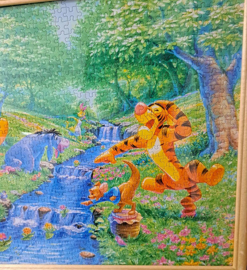 Disney プーさん ジグソーパズル「葉っぱの小舟」1000ピース※パズルだけ