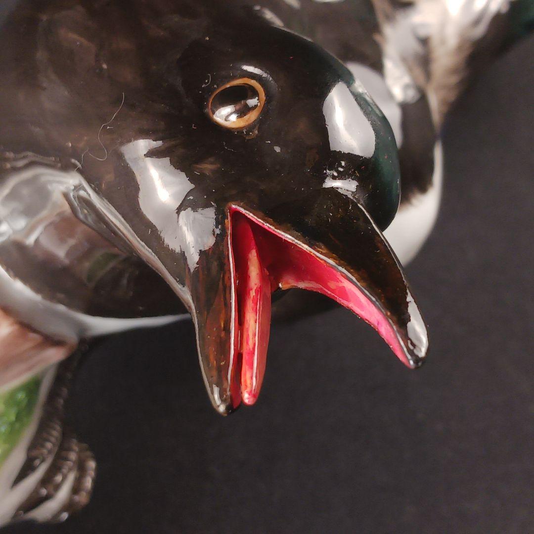 Y2020-2 マイセン 19世紀 カササギ 置物 フィギュリン ケンドラー原型