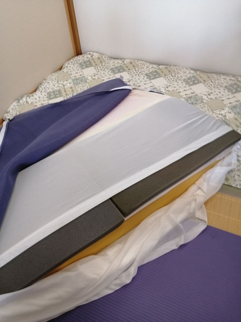 け*ん様 トゥールスリーパーセブンスピローシングルサイズ　カバー、調節マット大２