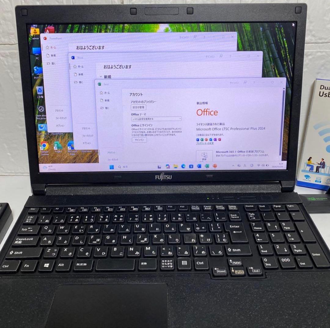 Windows11 オフィス付きCore i5 SSD1TB メモリ8G 富士通