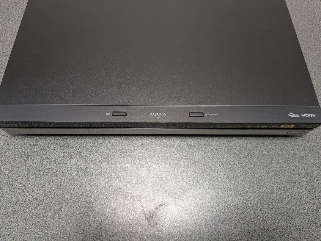 AQUOSブルーレイレコーダー BD-UT2100　2TB（2017）