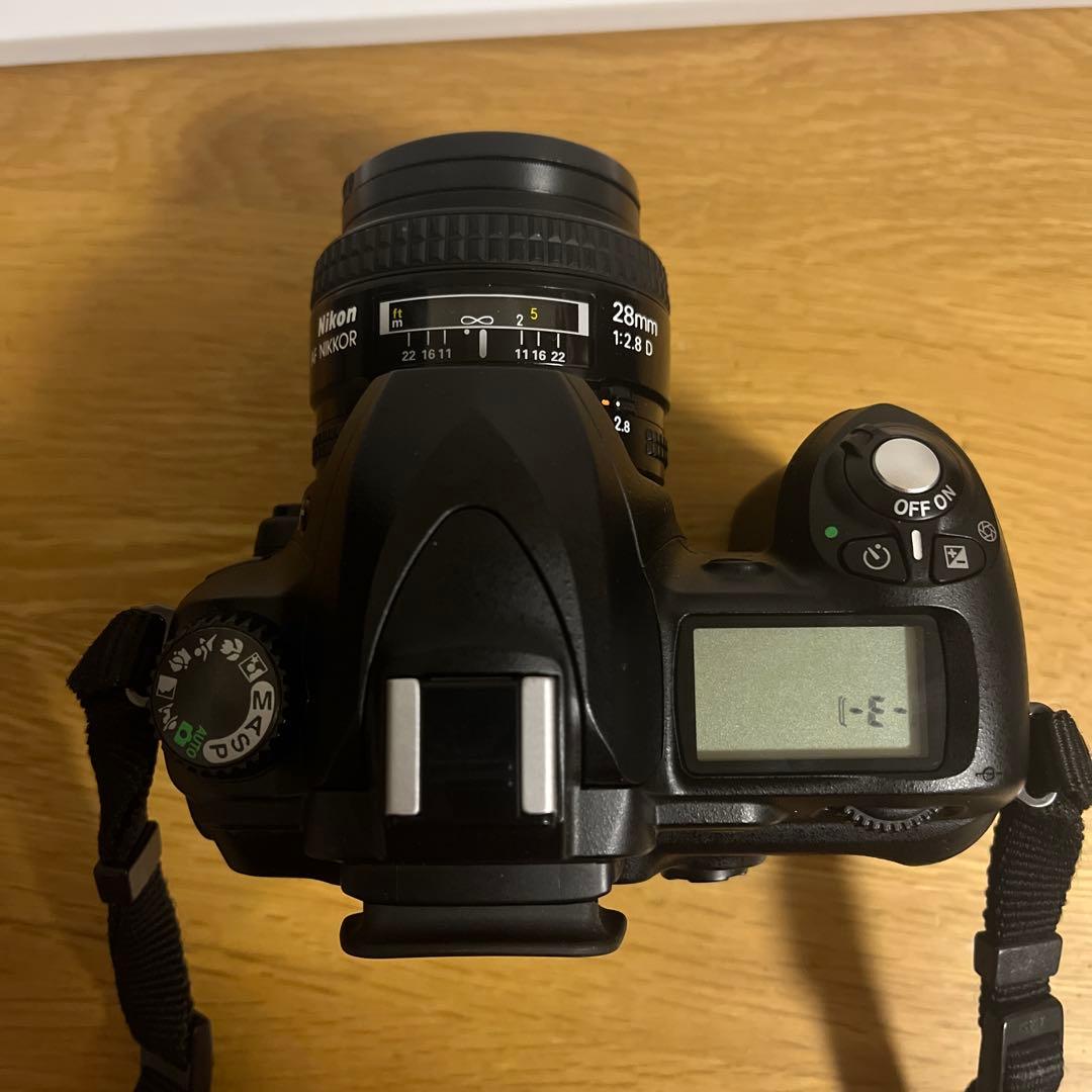 Nikon D50 デジタル一眼レフカメラ 28mm F2.8 AiAF セット