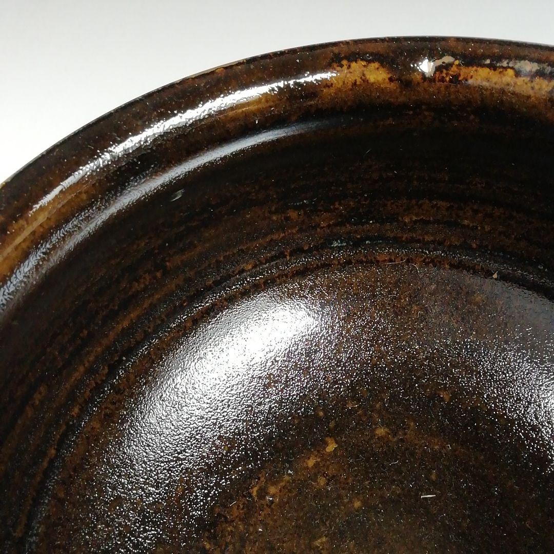 Ｗ３２５　建水　『高取　建水』『高取焼宗家　十二代　高取八山 造』　共箱　茶道具