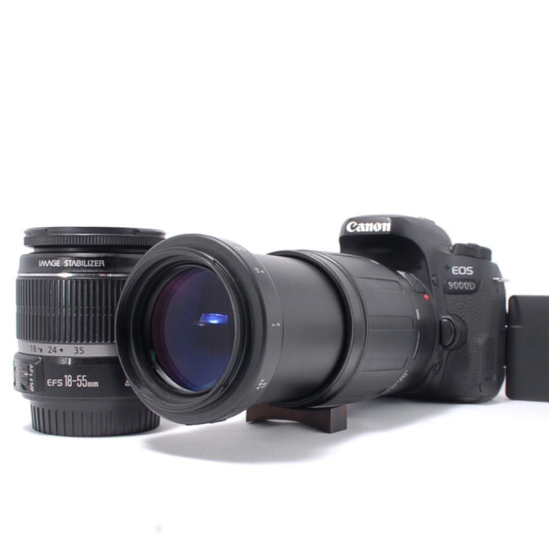 ✨超望遠レンズ付✨Canon EOS 9000D✨届いてすぐ使える！バッグ付