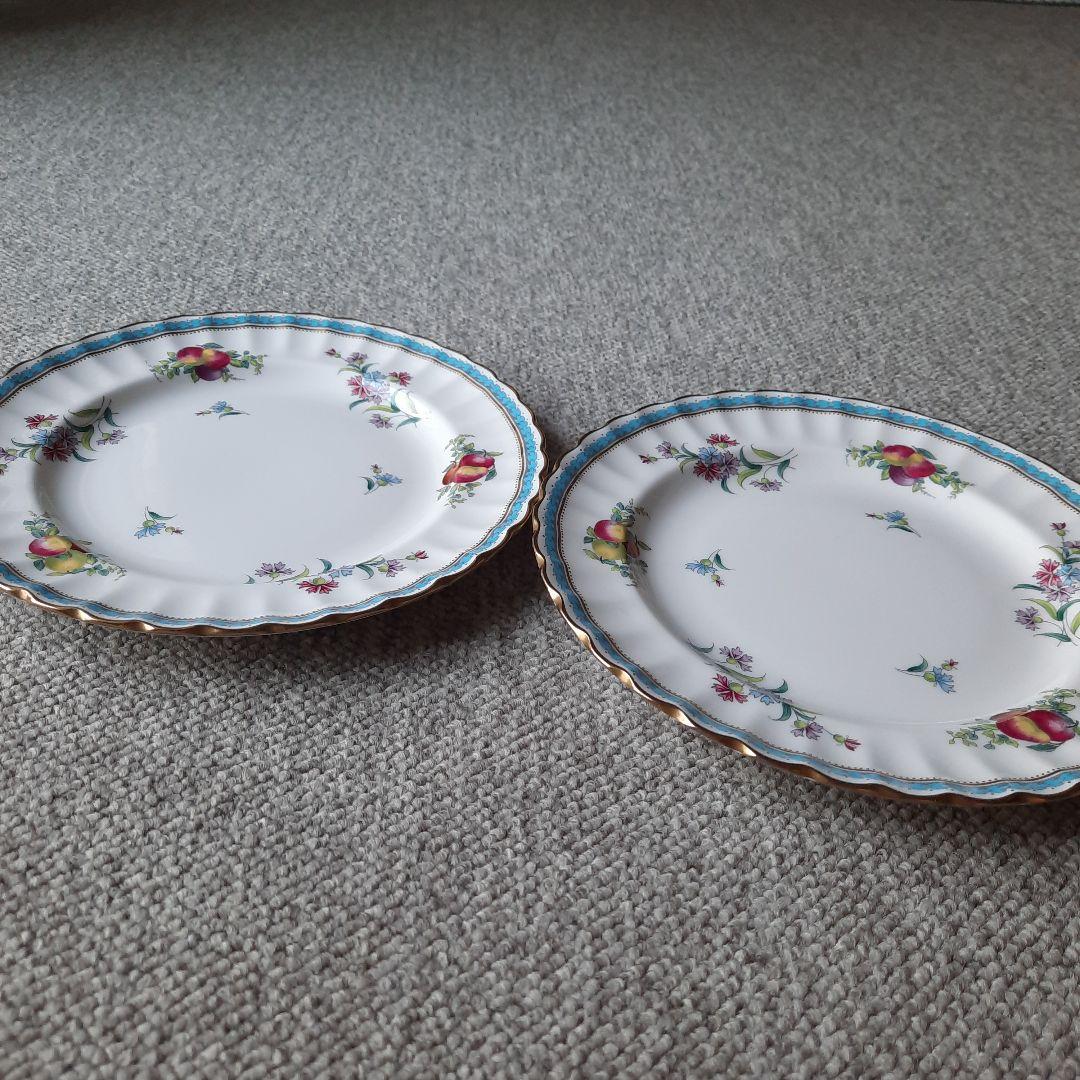 スポードSpode トラップネルスプレイズ ケーキ皿 20.5cm 2枚セット