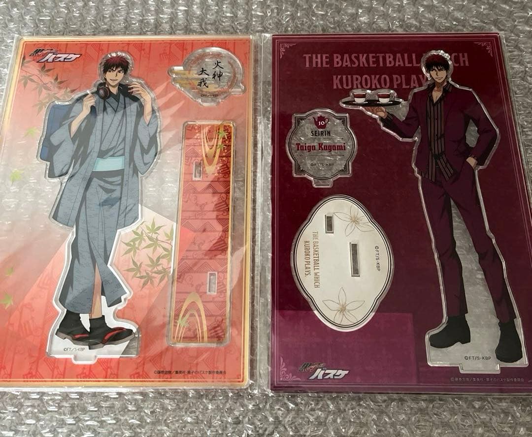 黒子のバスケ　黒バス　火神大我　アクリルスタンド　2点セット