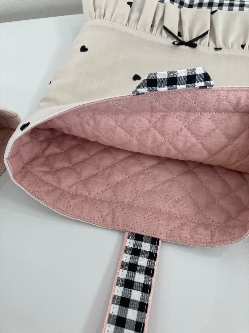 入園・入学セット★ハンドメイド（ハートベージュ）