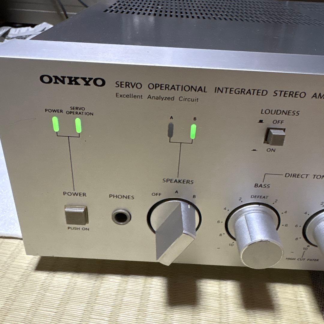 【動作品】ONKYO プリメインアンプ　Integra A-815