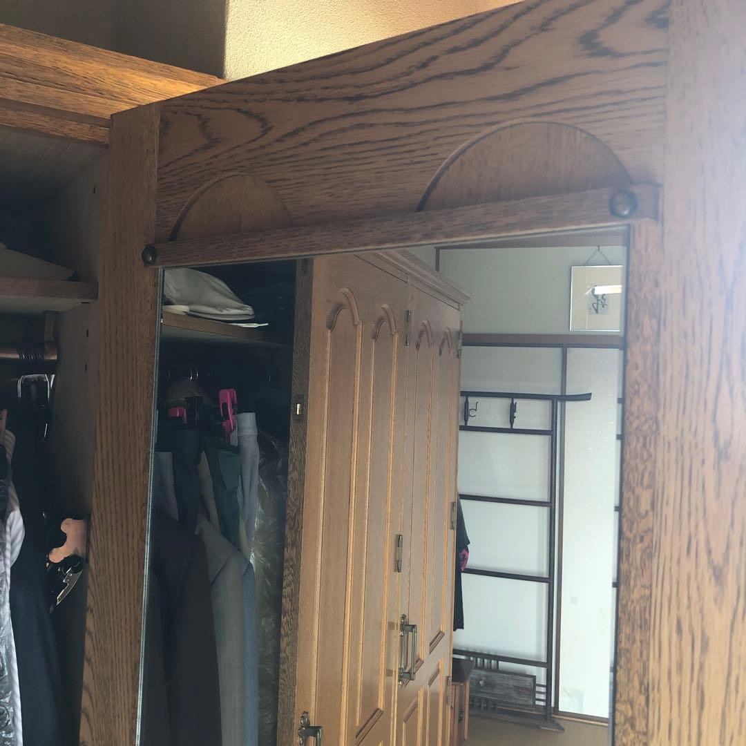 超美品　再お値下げ！横幅178cm高級洋服タンス高さ179