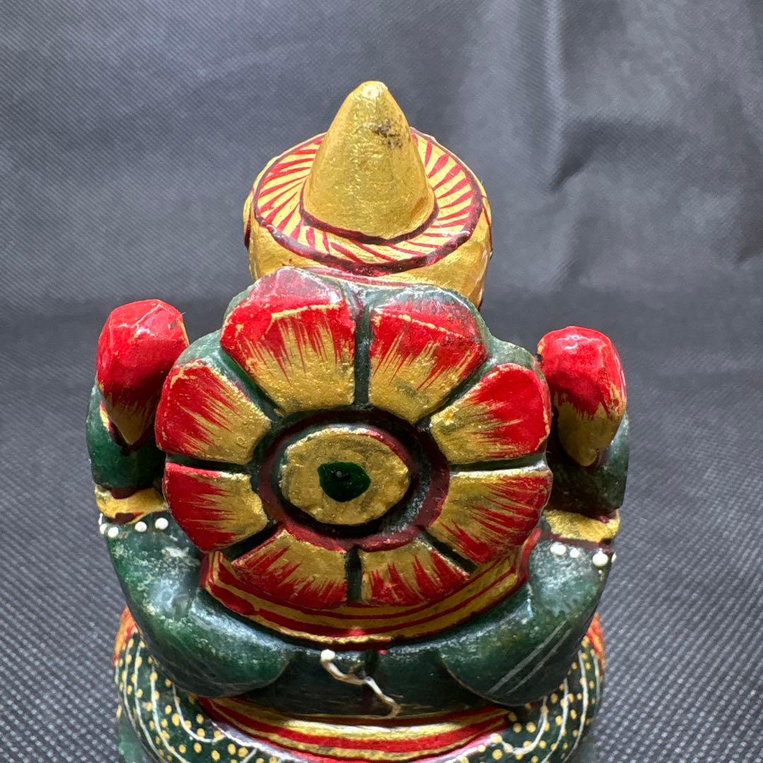 1点物　強大アベンチュリン　ガネーシャ　置物　守り神　守護神　厄除け　金運