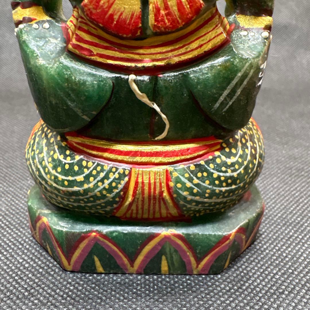 1点物　強大アベンチュリン　ガネーシャ　置物　守り神　守護神　厄除け　金運