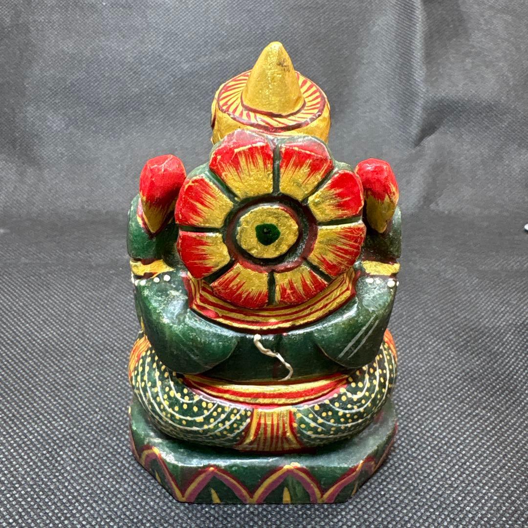 1点物　強大アベンチュリン　ガネーシャ　置物　守り神　守護神　厄除け　金運