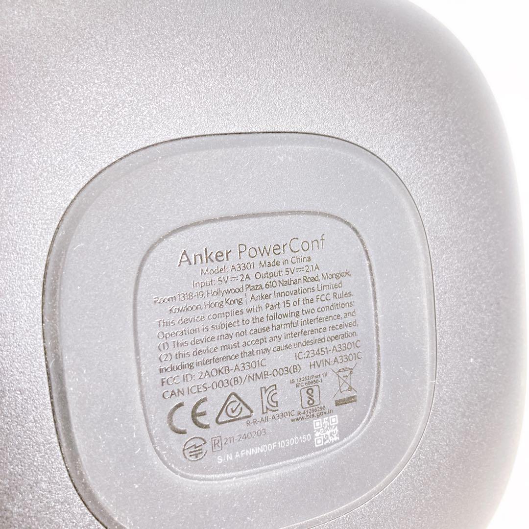 Anker PowerConf スピーカーフォン A3301011　管02579