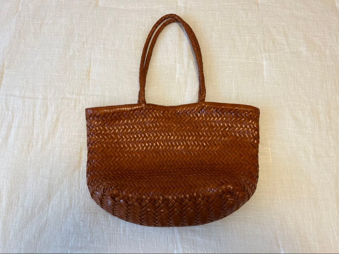 牛革ショルダートートバッグ(インナー付き)