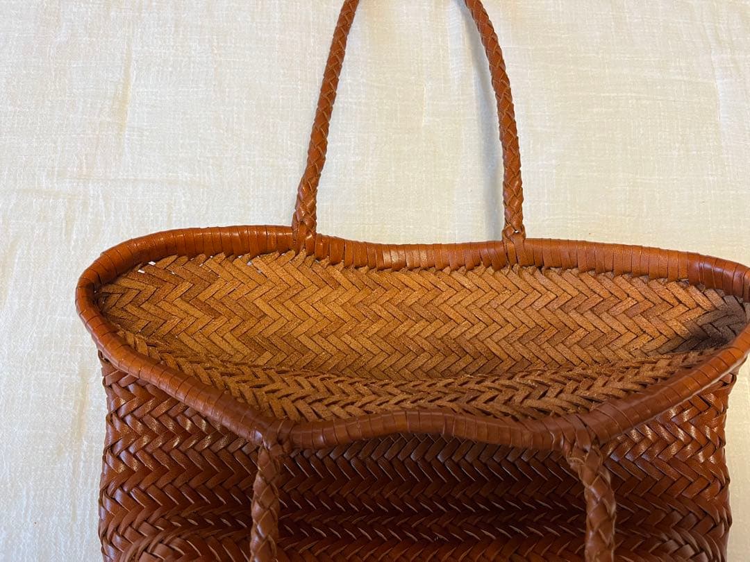 牛革ショルダートートバッグ(インナー付き)