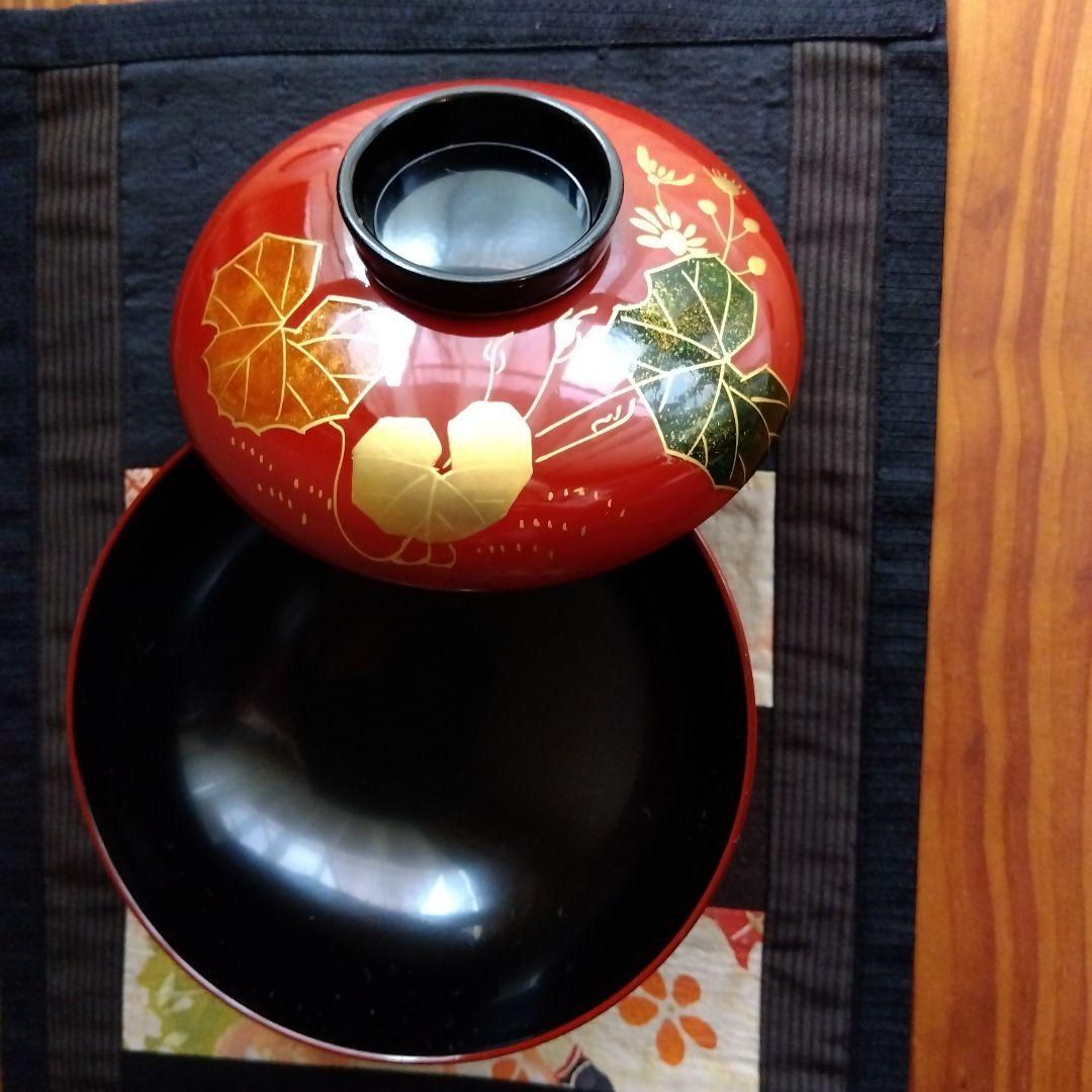 蛤椀　つわぶき　５客　 新品・未使用