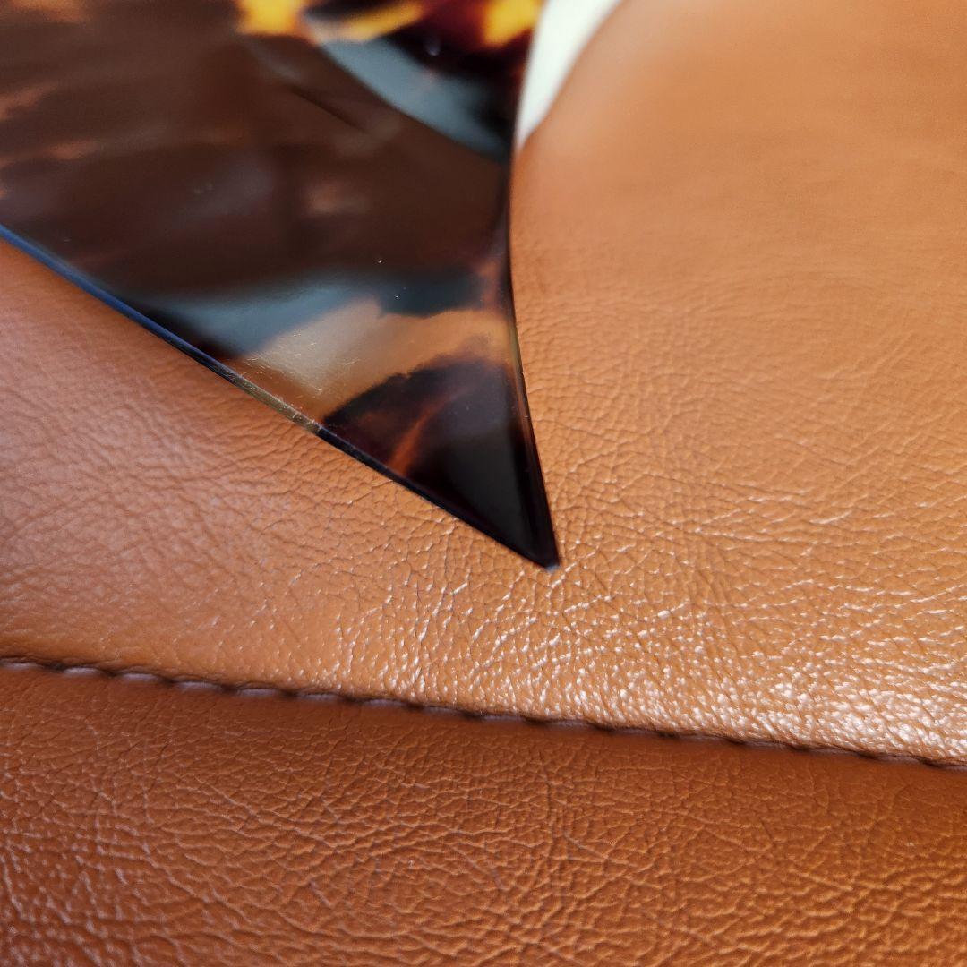 【良品】三味線　津山撥　バチ　天然素材　開き約13.8cm　地唄