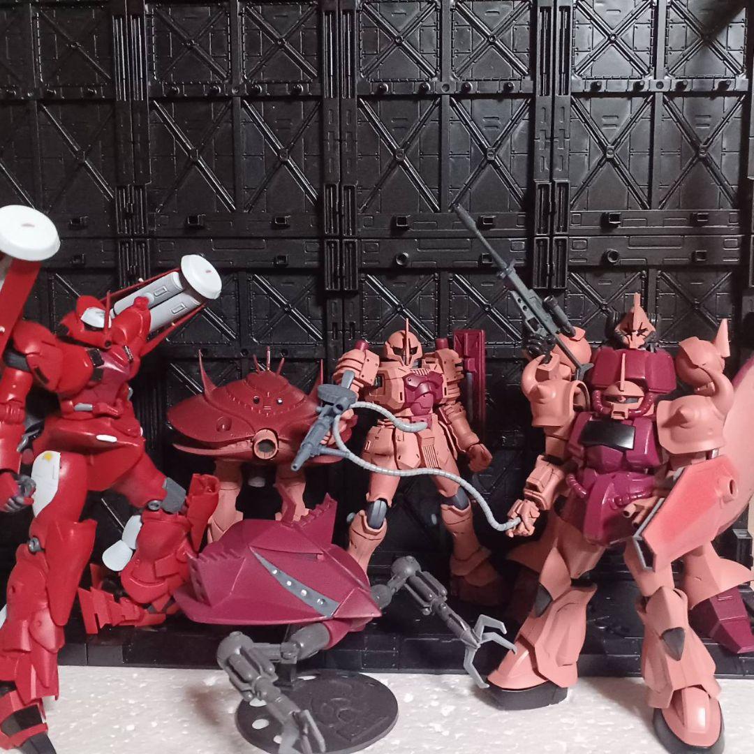 ジークアクス版　シャア専用6体再現お得セット