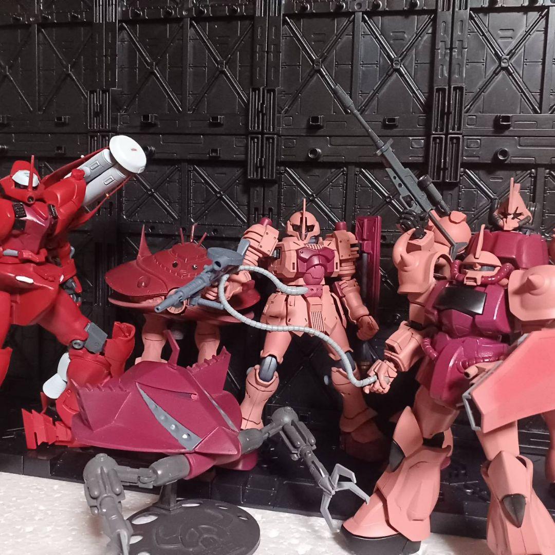 ジークアクス版　シャア専用6体再現お得セット