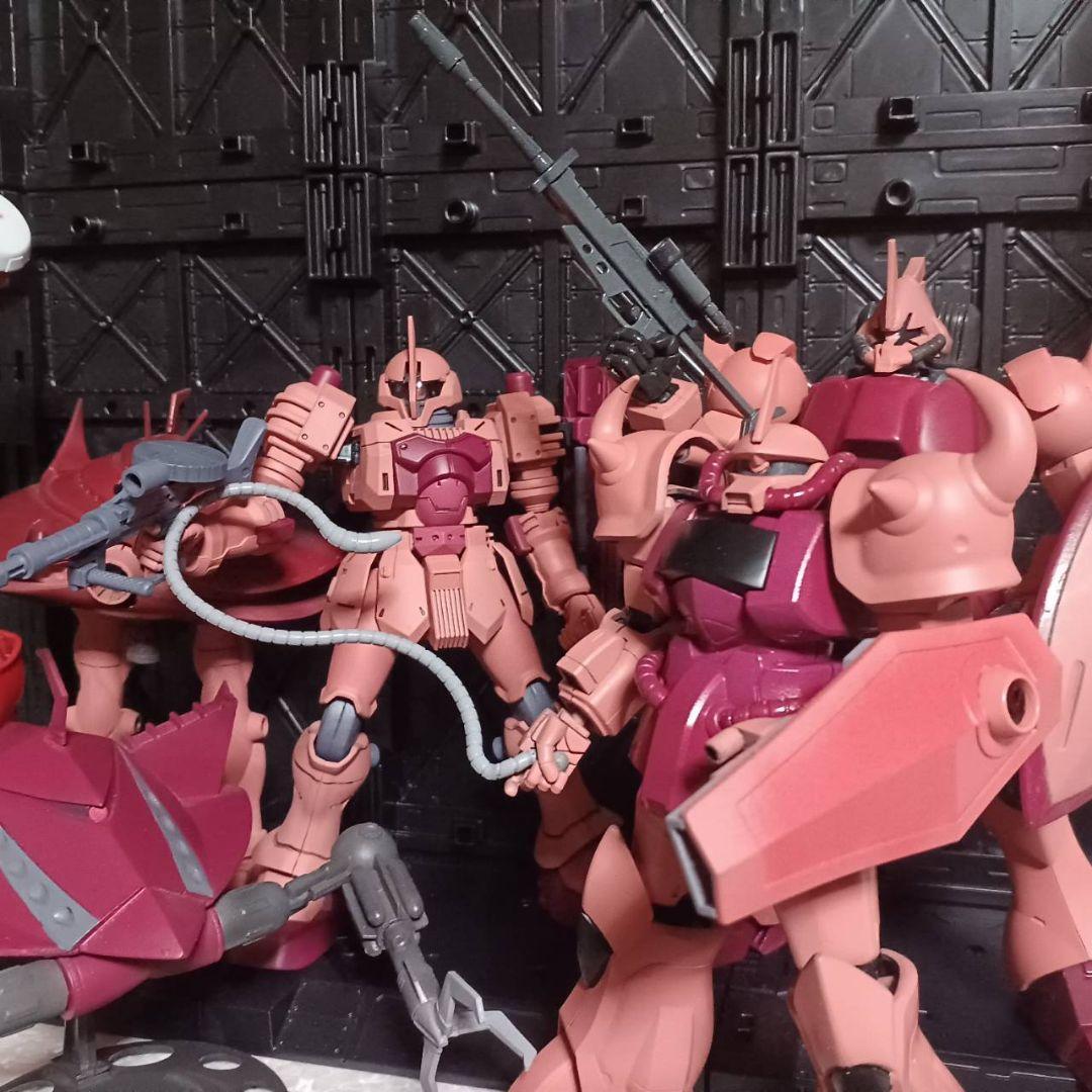 ジークアクス版　シャア専用6体再現お得セット