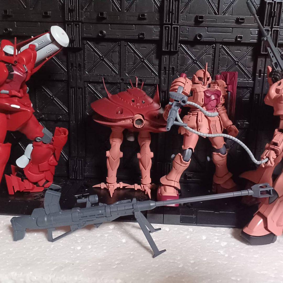 ジークアクス版　シャア専用6体再現お得セット