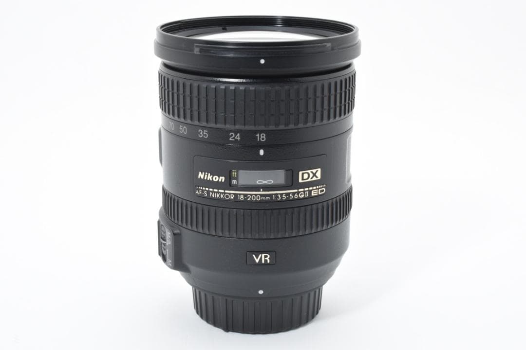超美品 ニコン DX 18-200mm F3.5-5.6G ED 箱付 H382