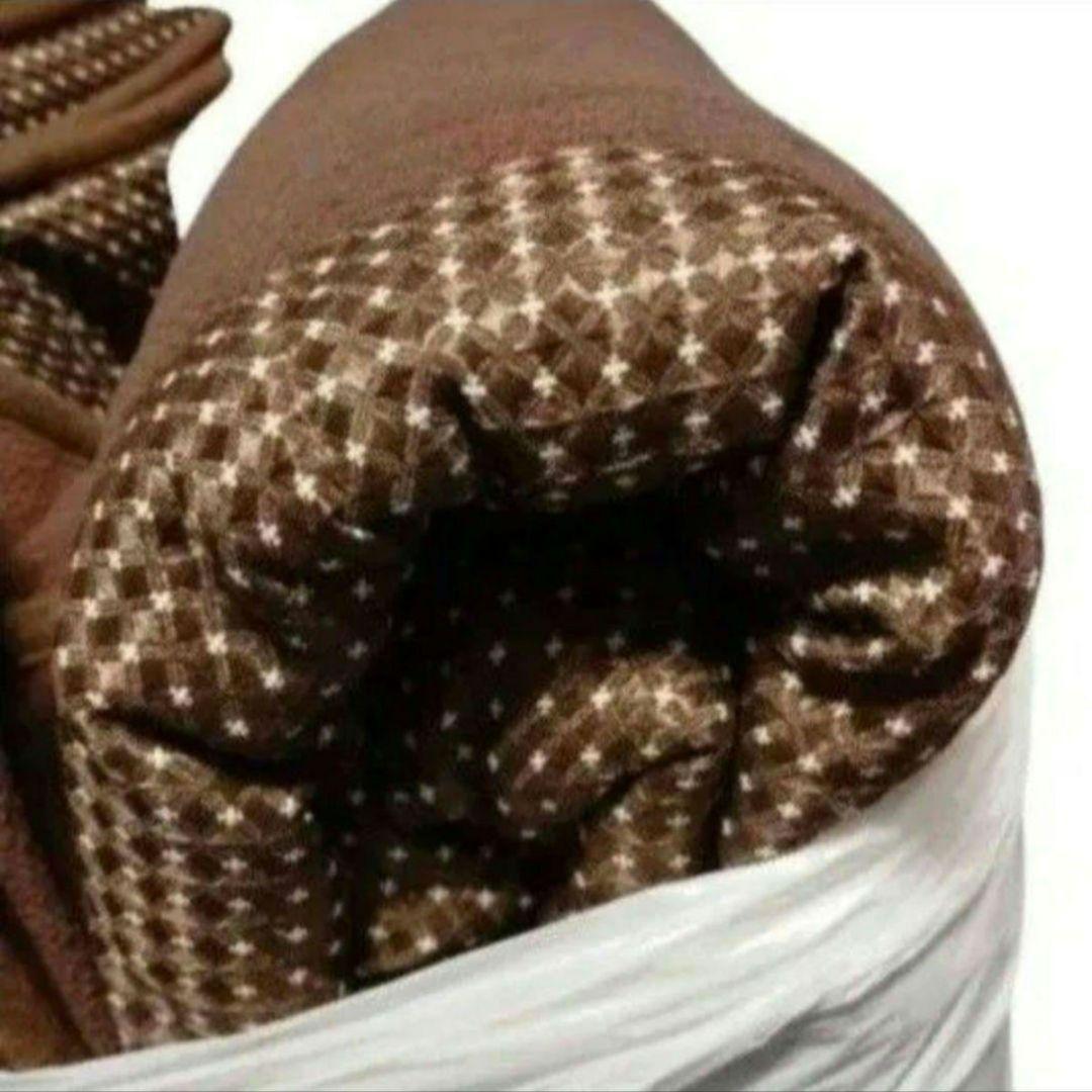 ニッセン こたつ布団 厚手 ハイタイプ ダイニング用 ブラウンドット 高足 高脚