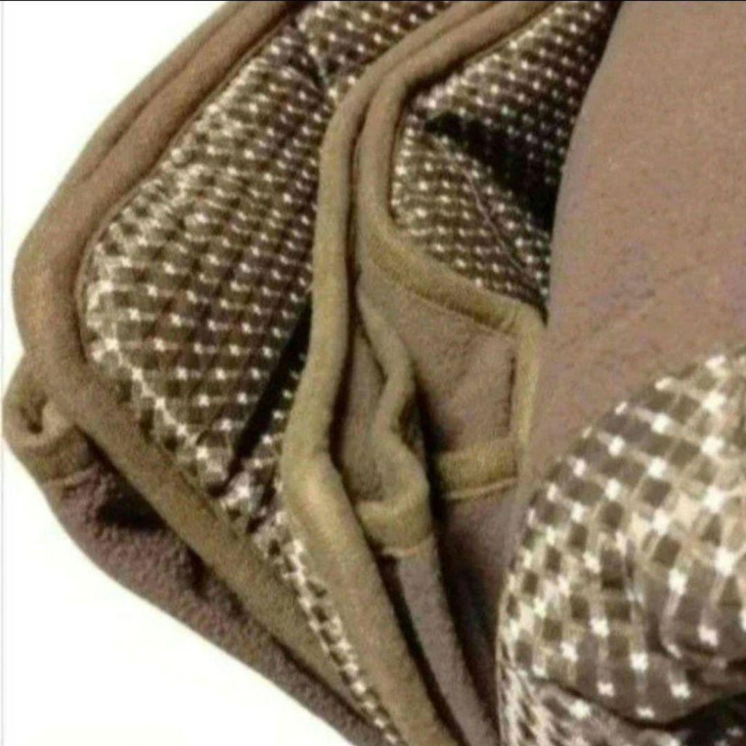 ニッセン こたつ布団 厚手 ハイタイプ ダイニング用 ブラウンドット 高足 高脚