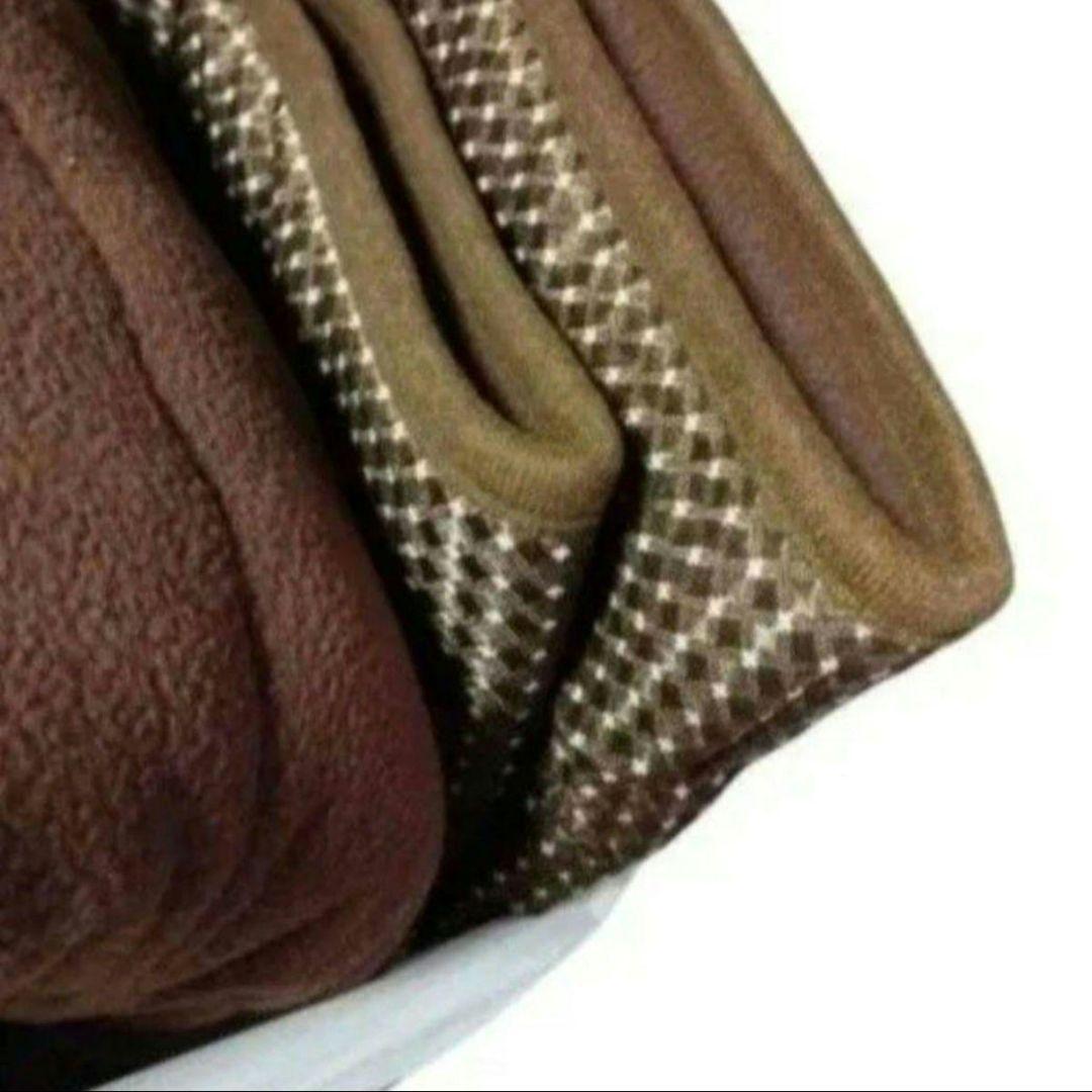 ニッセン こたつ布団 厚手 ハイタイプ ダイニング用 ブラウンドット 高足 高脚