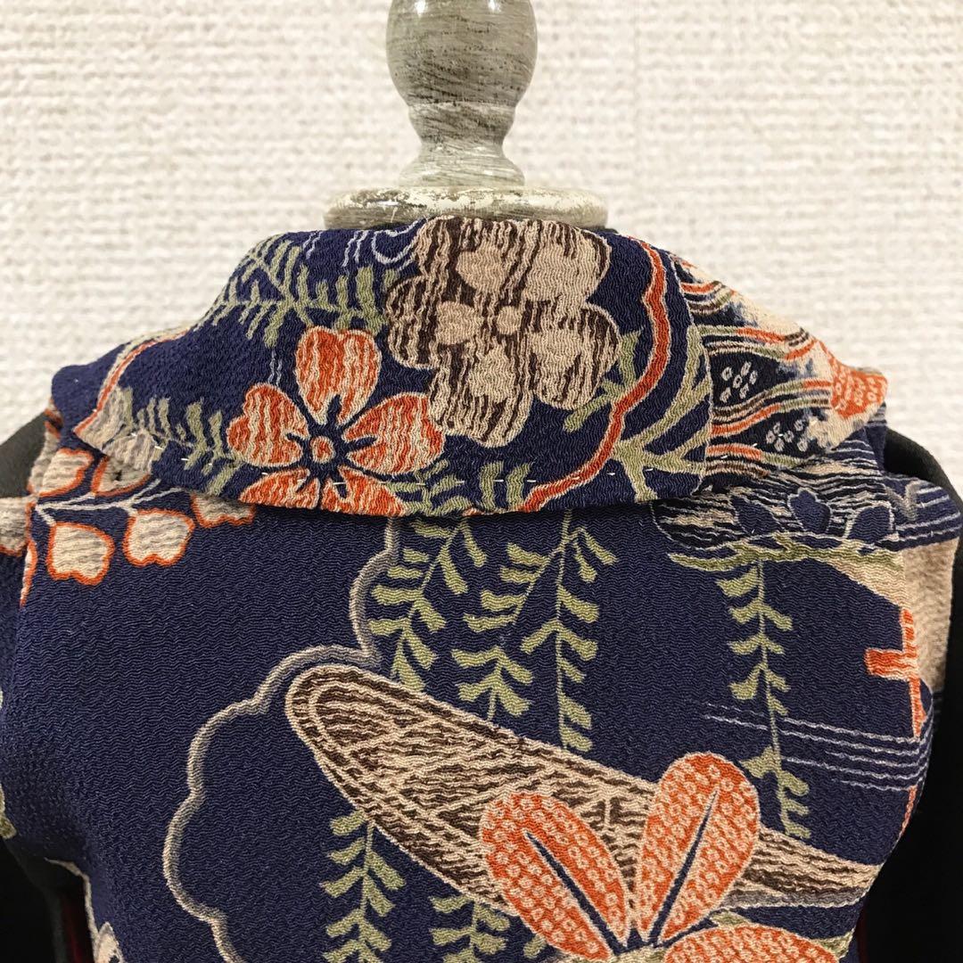 ＊ 市松人形 被布 10号〜12号 ロング ＊ 大正縮緬 正絹 アンティーク