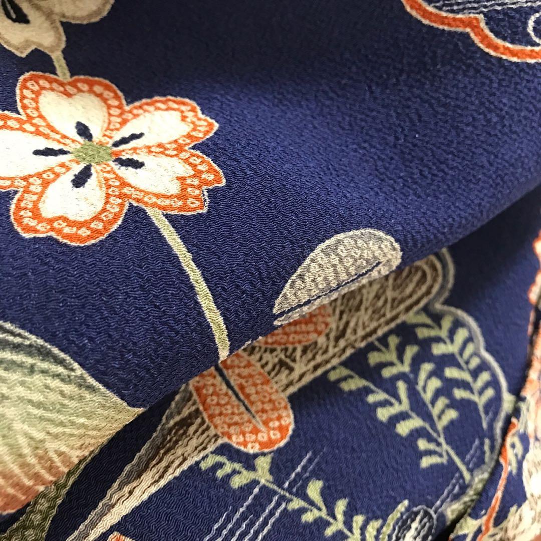 ＊ 市松人形 被布 10号〜12号 ロング ＊ 大正縮緬 正絹 アンティーク