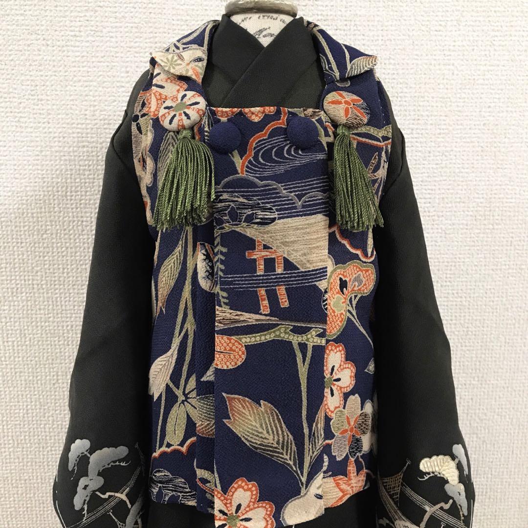 ＊ 市松人形 被布 10号〜12号 ロング ＊ 大正縮緬 正絹 アンティーク