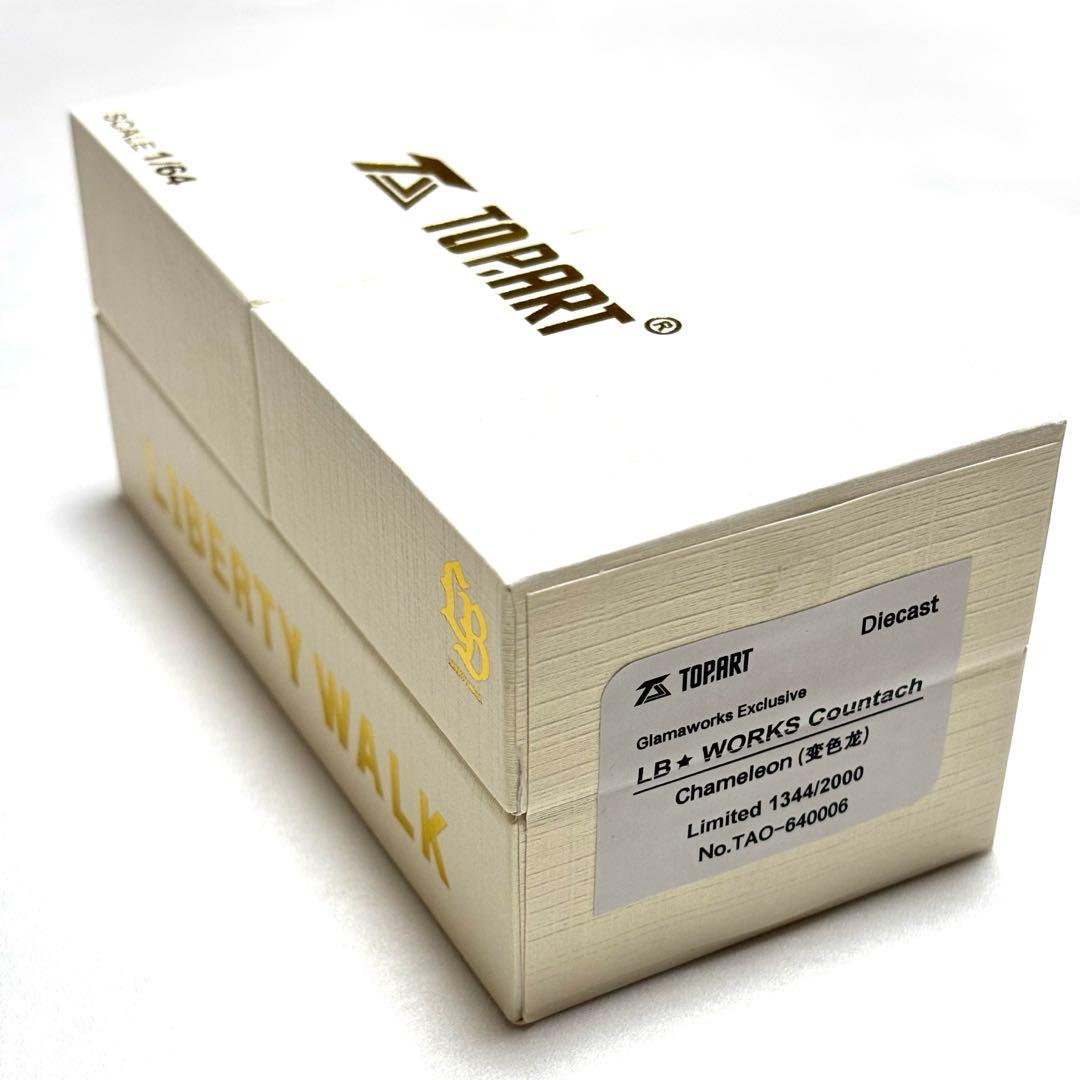 TOPART 1/64 LB★WORKS Countach Chameleon